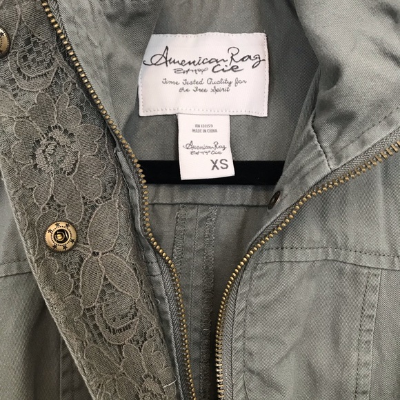 American Rag Olive Utility Jacket - Picture 5 of 8